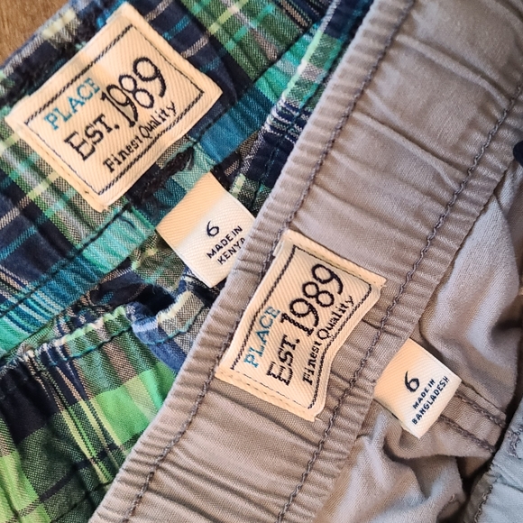 4 Shorts Children's Place and Cat & Jack - Picture 3 of 6